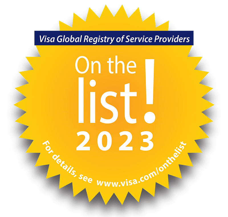 Visa Global Registry of Service Seal