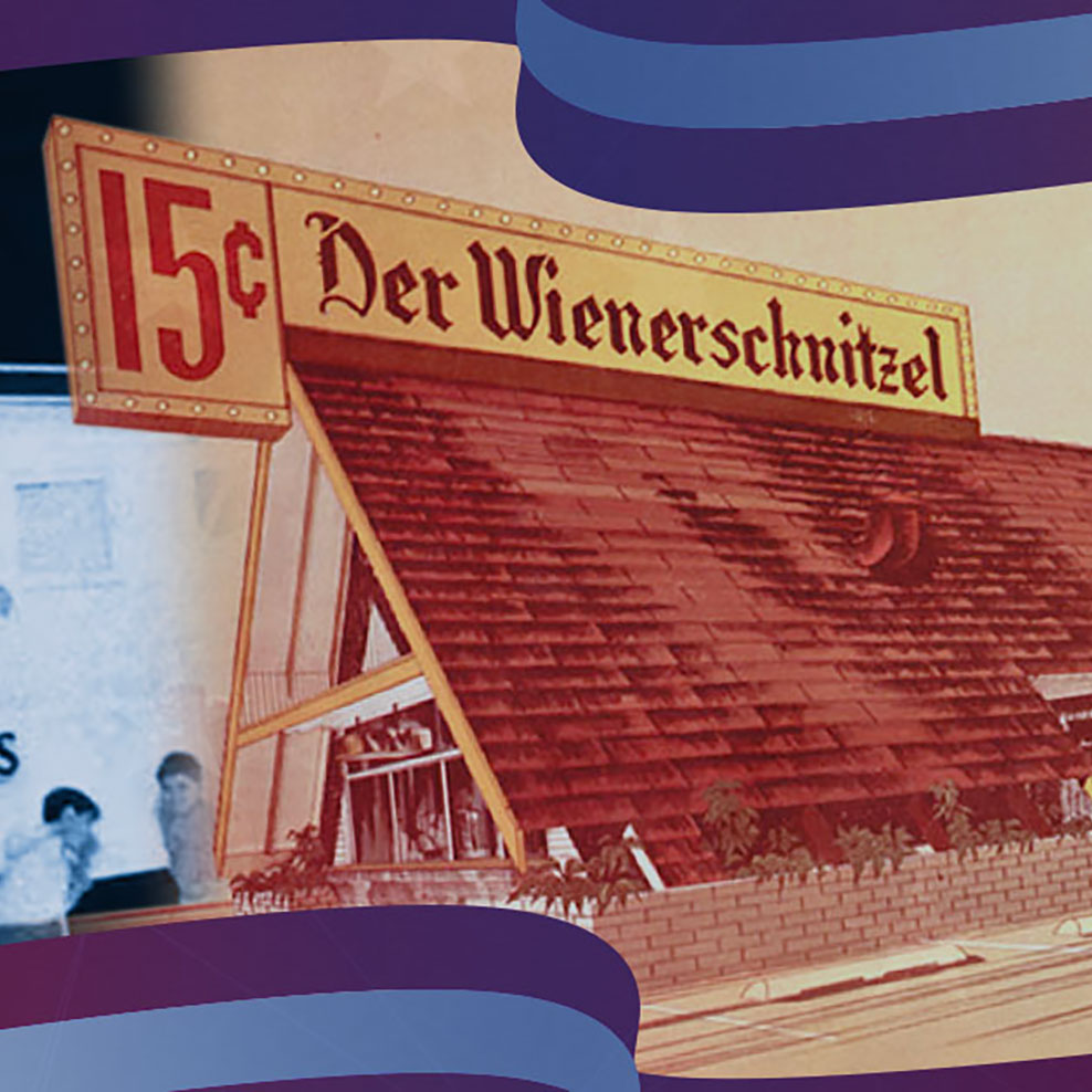 Antique image of Der Wienerschnitzel restaurant